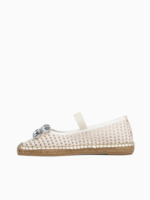 Carol 26 Beige Raffia Beige / 5 / M