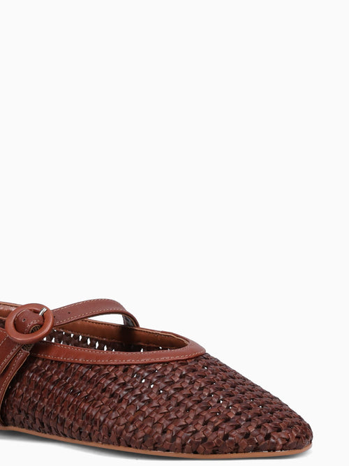 Amira Wood Tramado Torino Brown / 5 / M