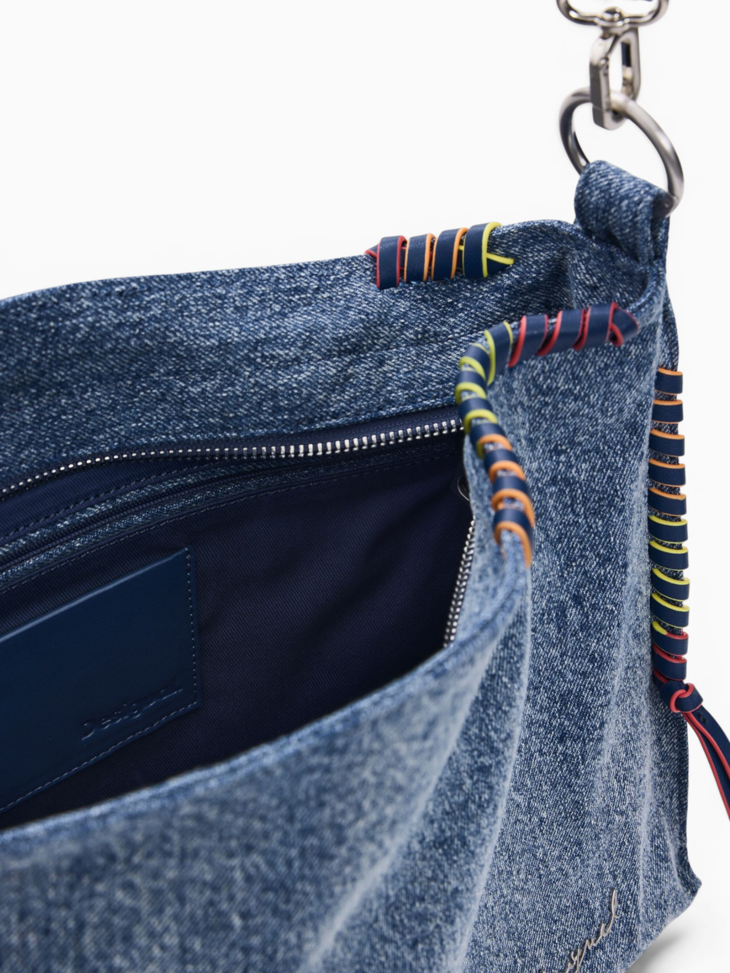 Shoulder Bag 5005 Denim Straw