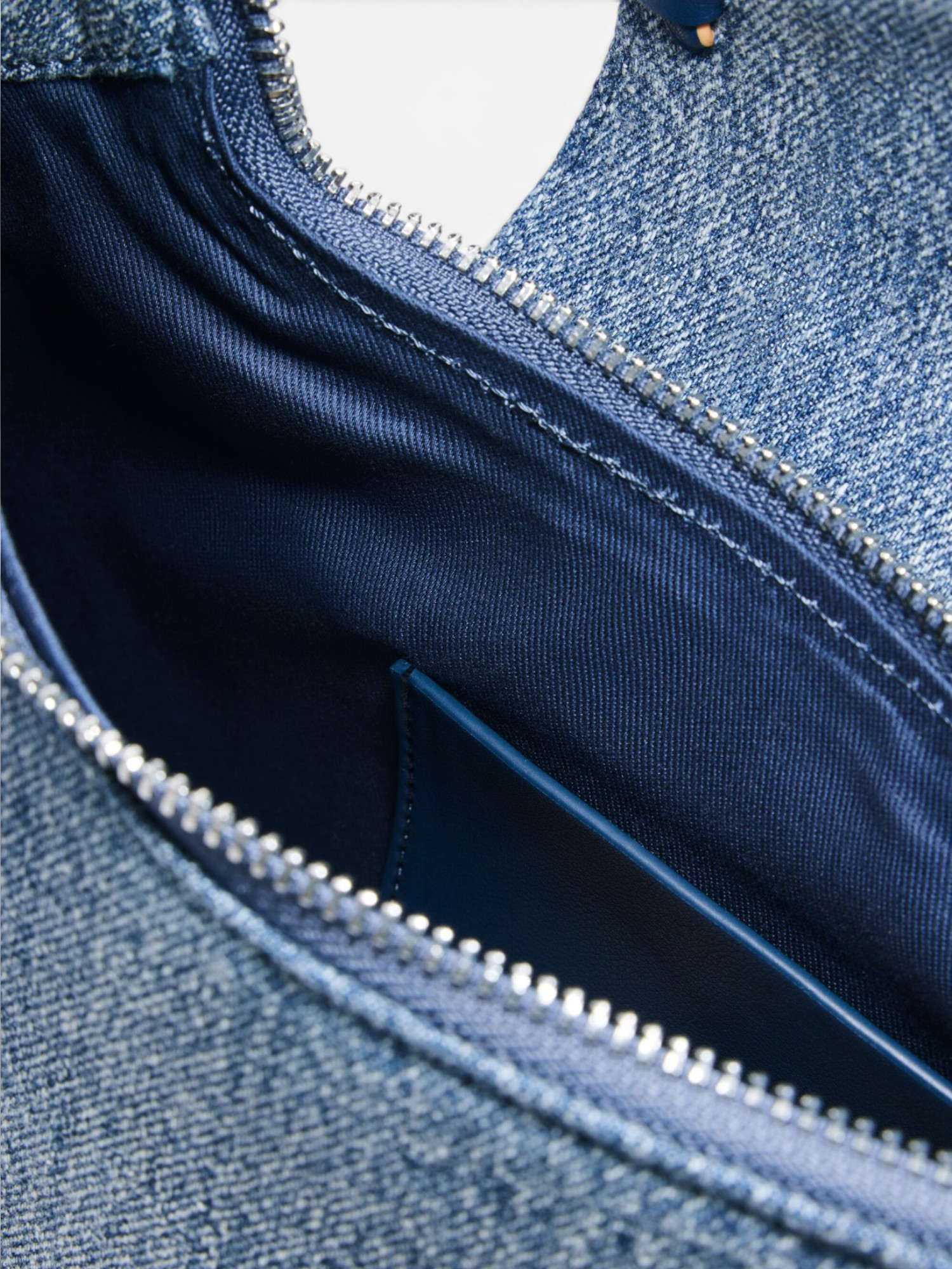 Shoulder Bag 5005 Denim Straw