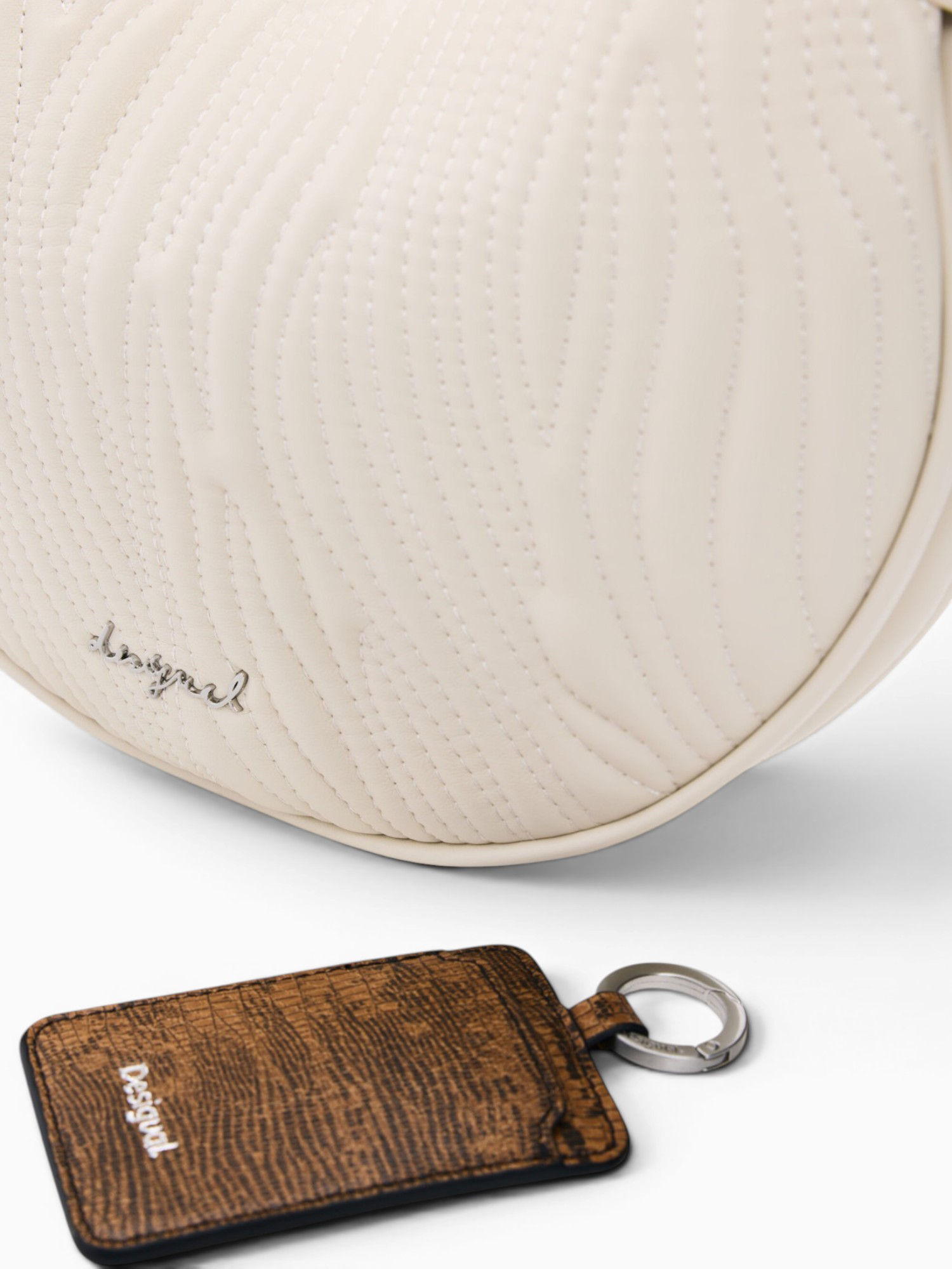 Shoulder Bag 1008 Crudo Beige Beige