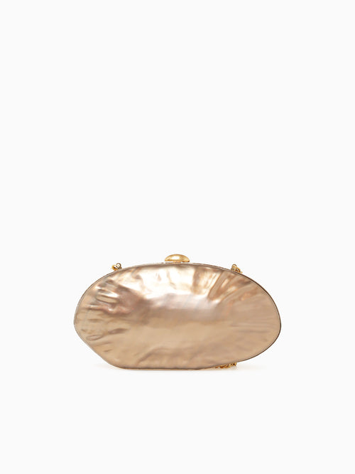 Shell Box Bag Brown Brown