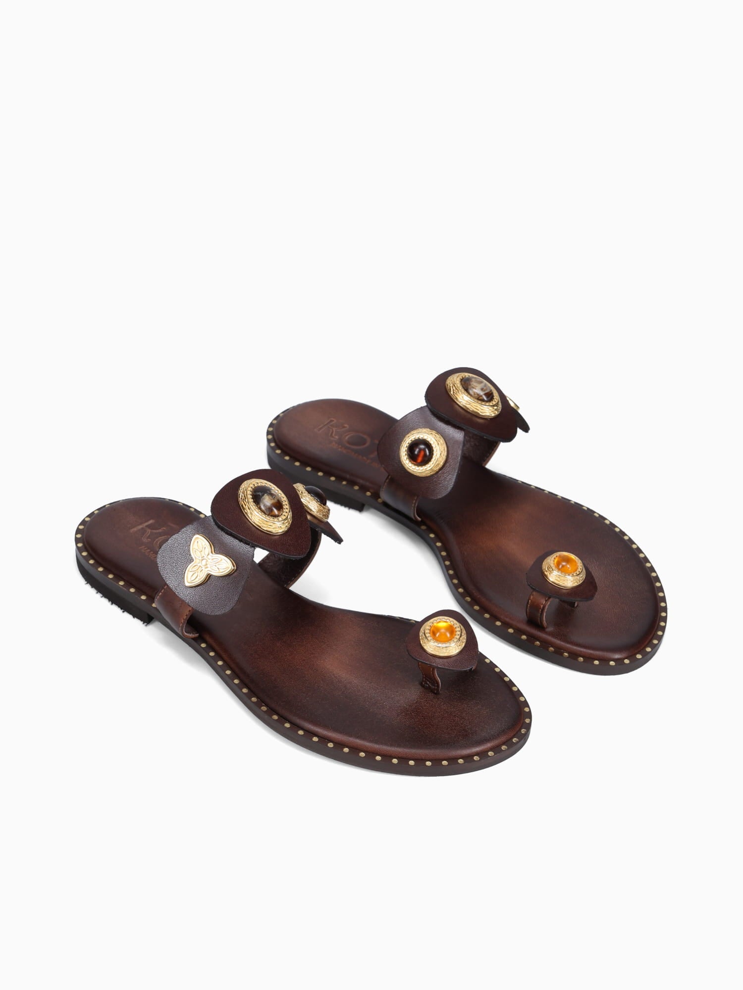 Kaela Chocolate Leather Brown / 36 / M