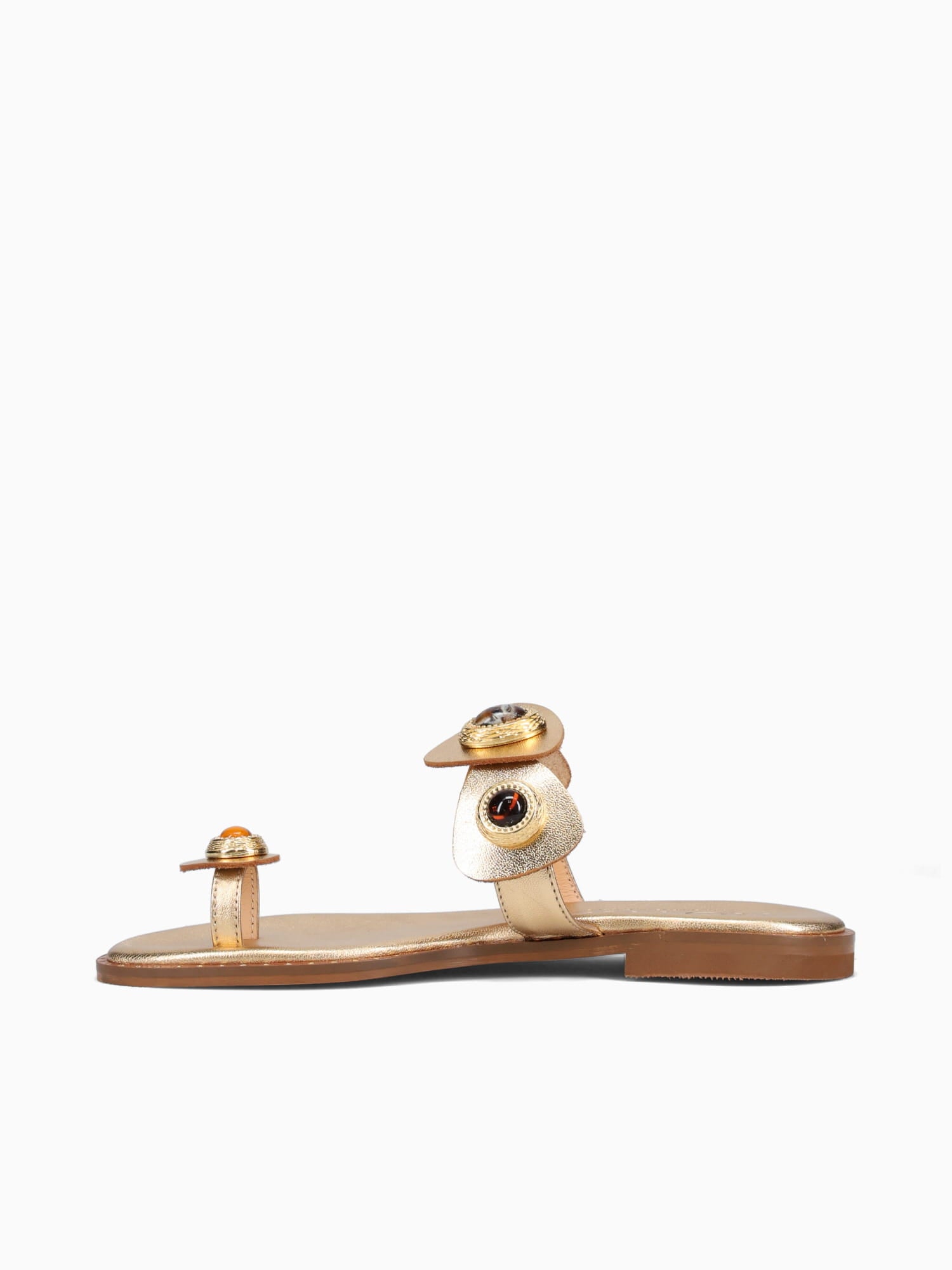 Kaela Gold Leather Gold / 36 / M