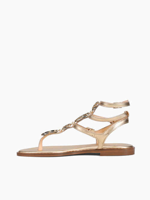 Kait Gold Leather Gold / 36 / M