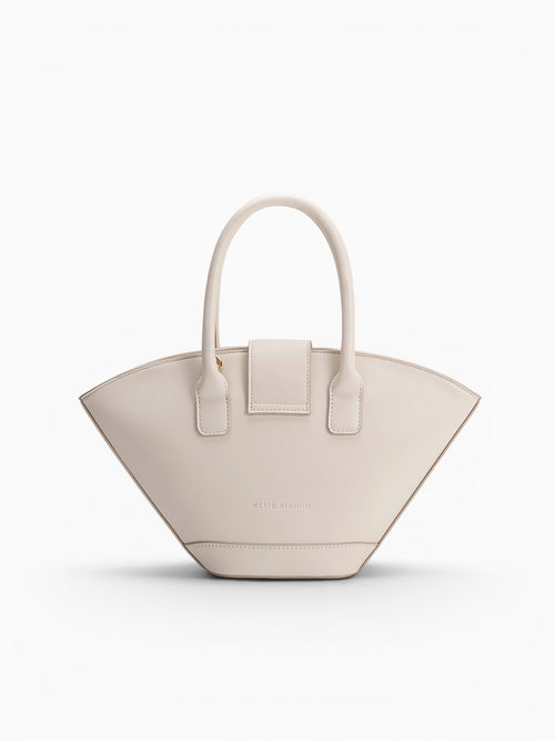 Violet Tote Ivory Off White