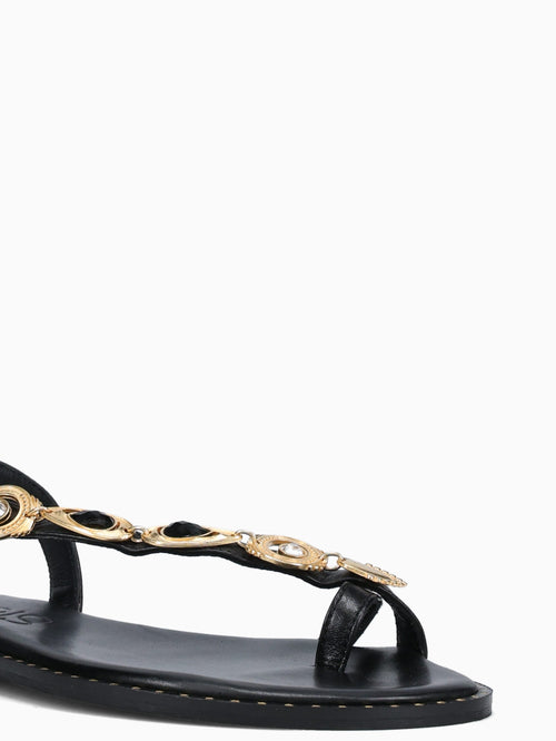 Kaia Black Leather Black / 36 / M
