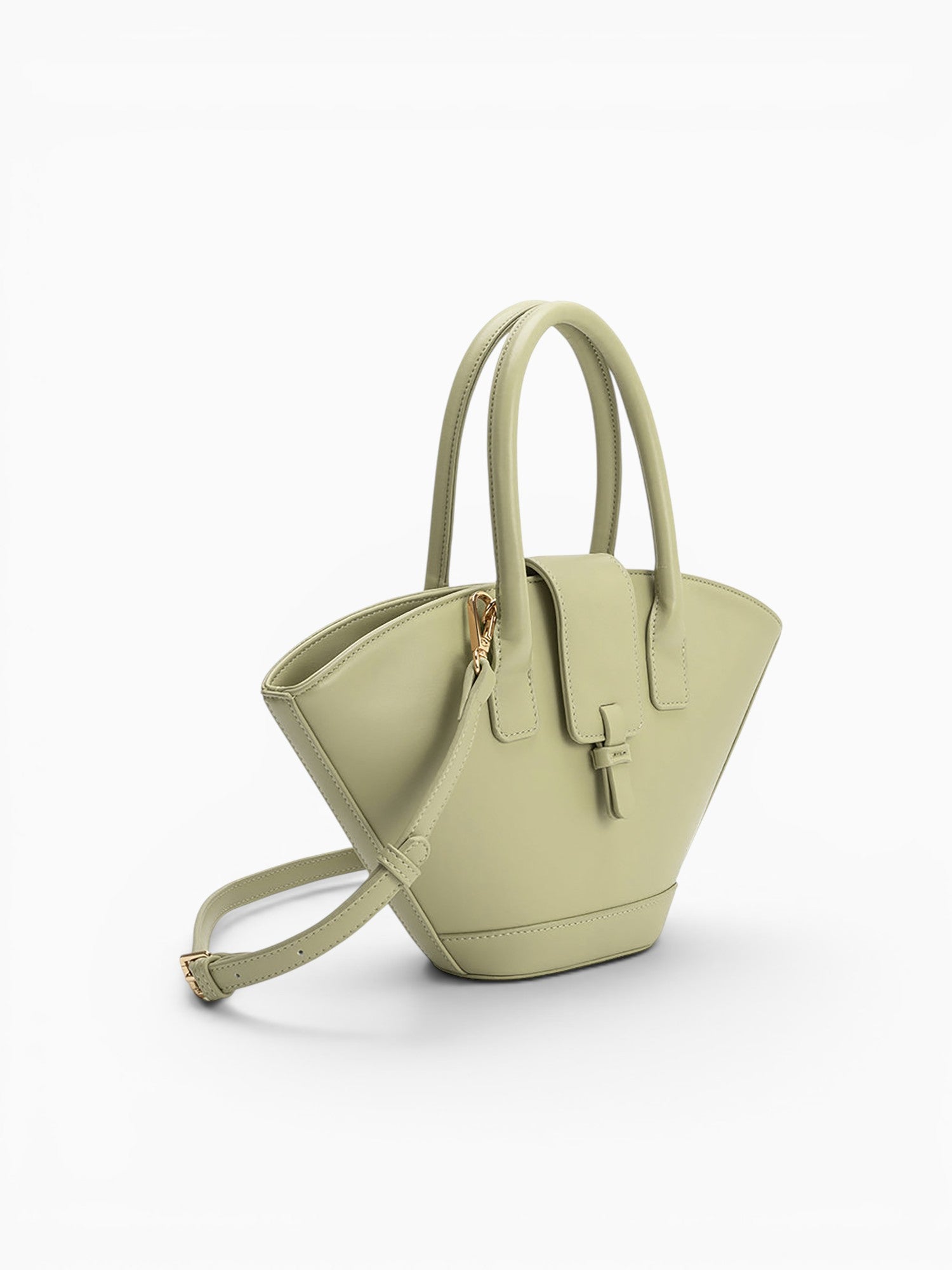 Violet Tote Mint Light Green