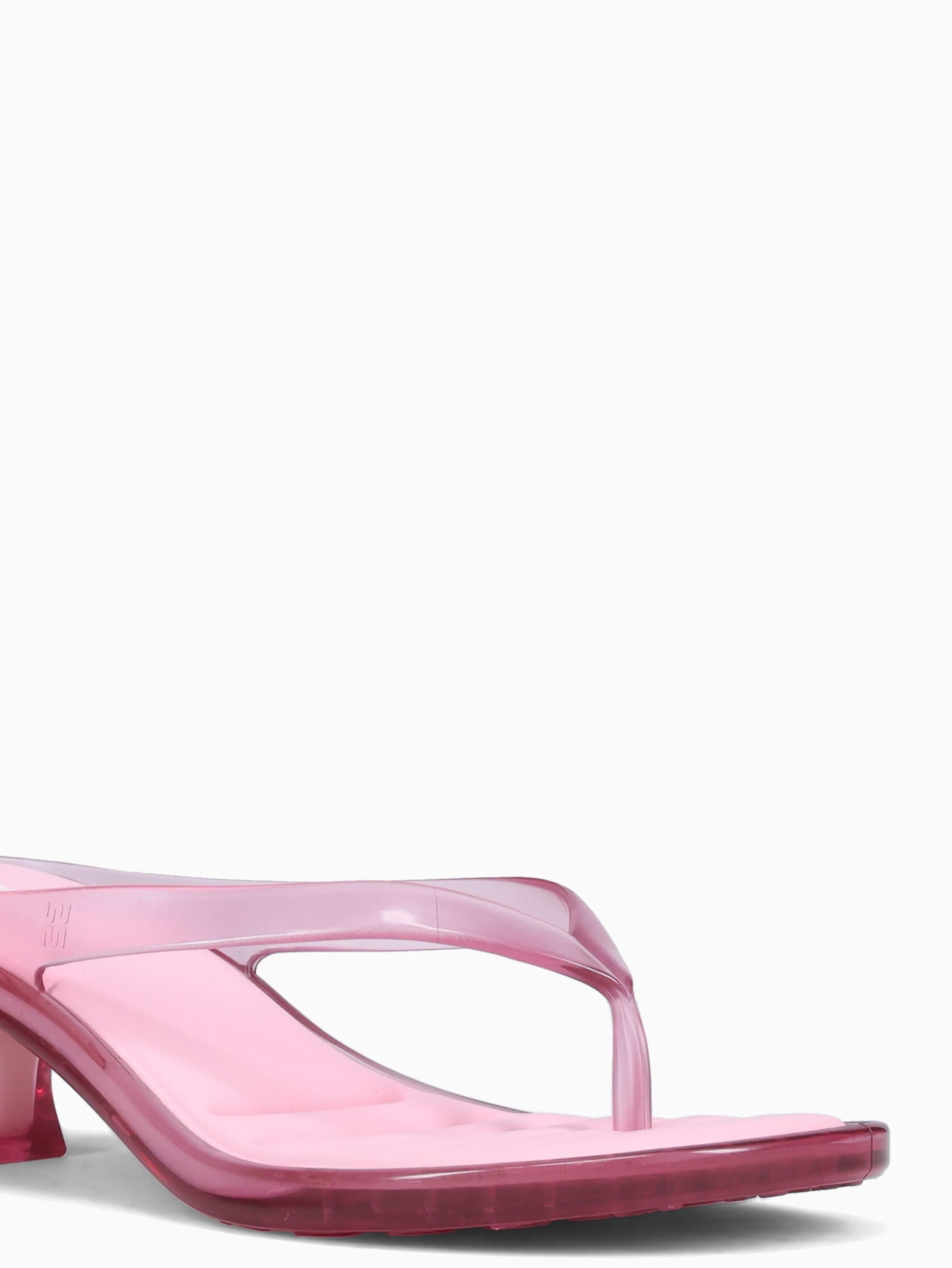 Flip Flop Kitten Heel Pink Jelly Pink / 5 / M