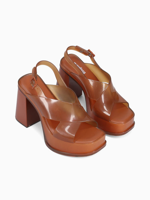 Dance Heel Brown Jelly Brown / 5 / M