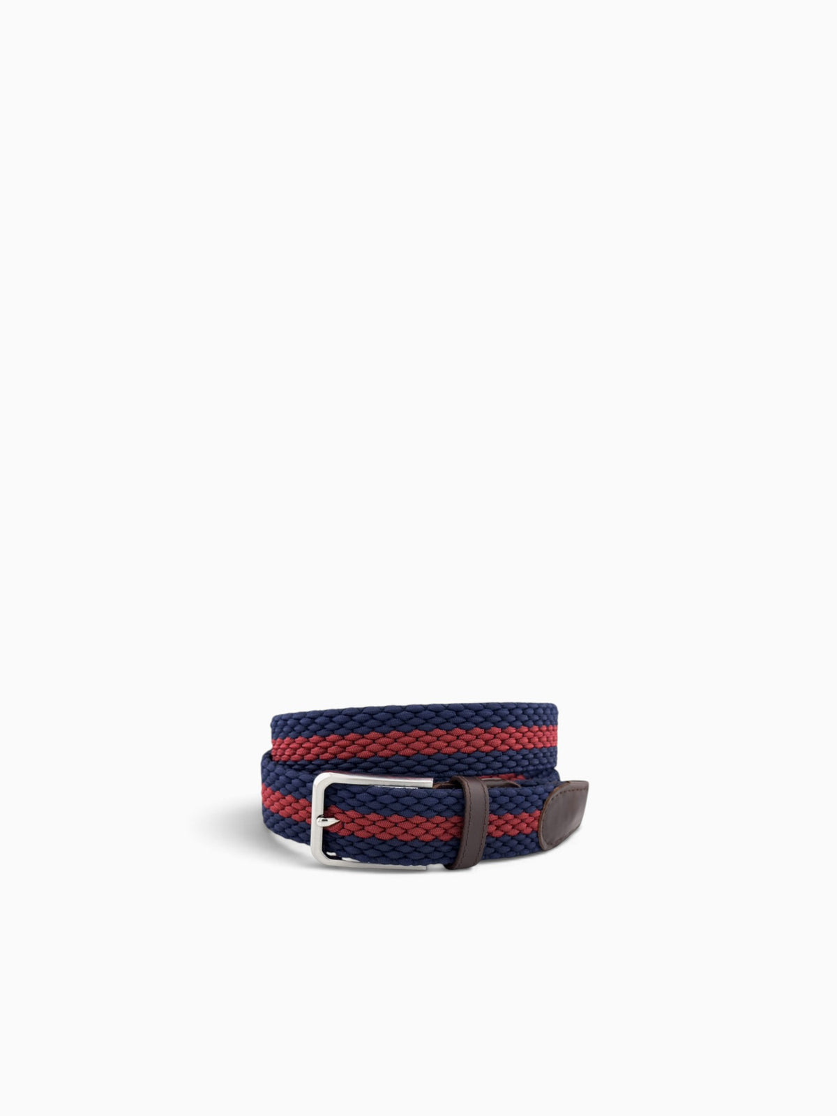Logan Navy Red woven elastic Navy / S