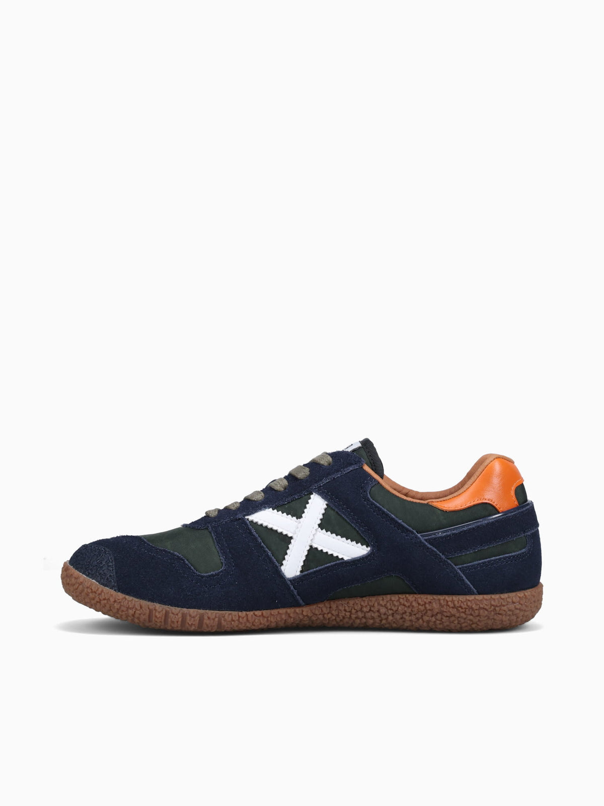 Goal Navy Verde Naranja suede Fabric Navy / 40 / M