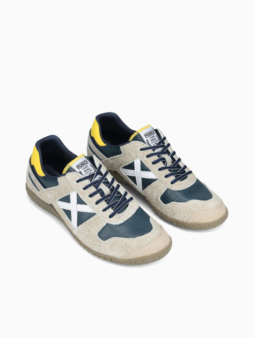 Goal Beige Gris Amarillo suede Fabric Beige / 40 / M