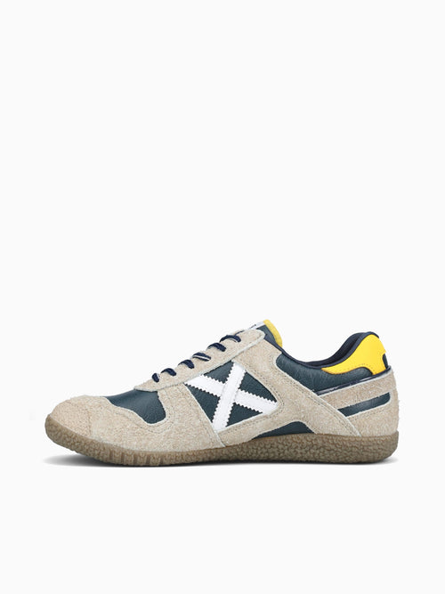 Goal Beige Gris Amarillo suede Fabric Beige / 40 / M