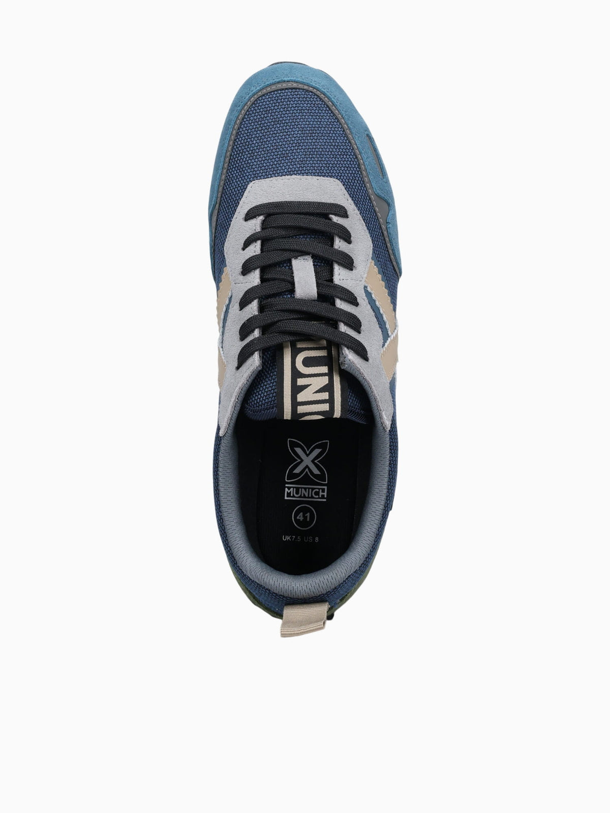 Xemine Azul Gris Verde suede Mesh Blue / 40 / M