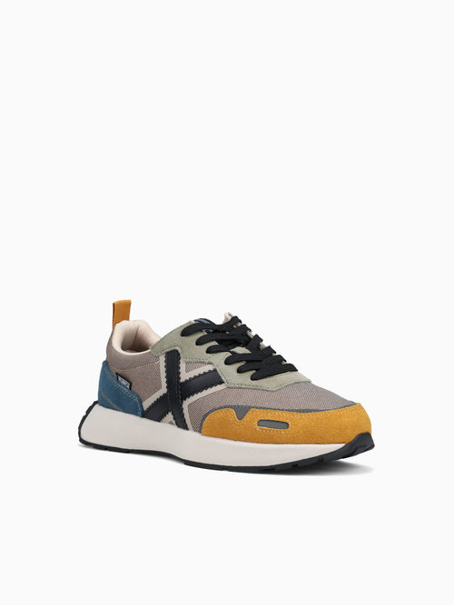 Xemine Amarillo Beige Azul suede Mesh Yellow / 40 / M