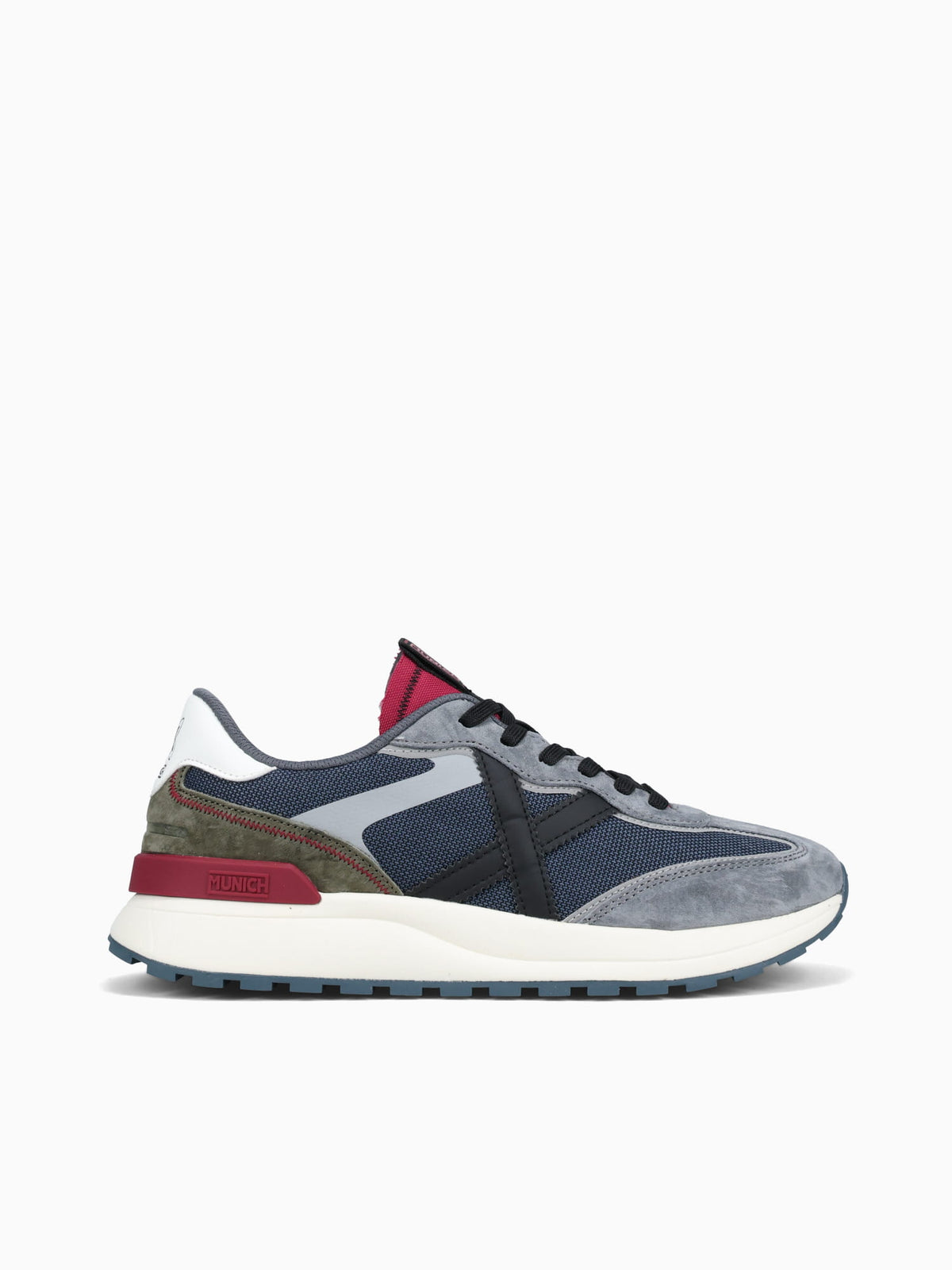 Dynamix Gris Navy Verde suede Mesh Grey / 40 / M