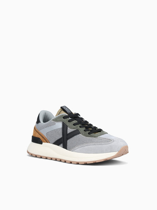 Dynamix Gris Verde Tan suede Mesh Grey / 40 / M