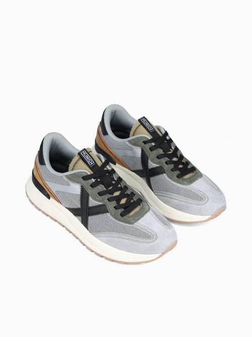 Dynamix Gris Verde Tan suede Mesh Grey / 40 / M