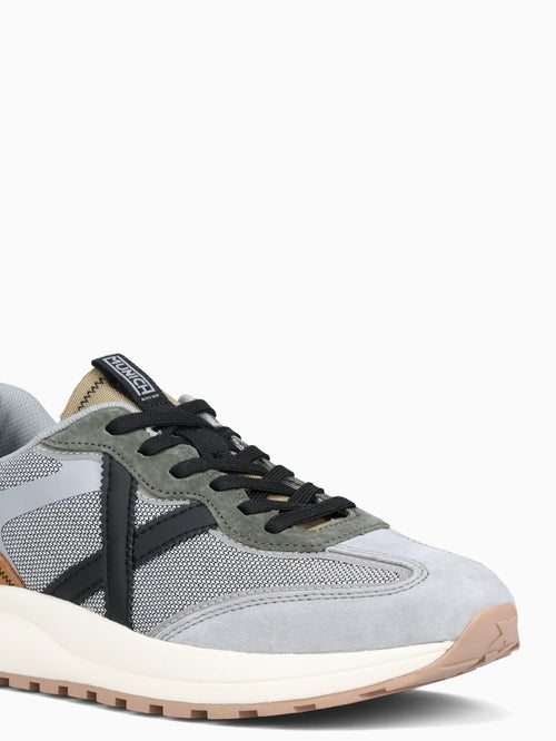 Dynamix Gris Verde Tan suede Mesh Grey / 40 / M