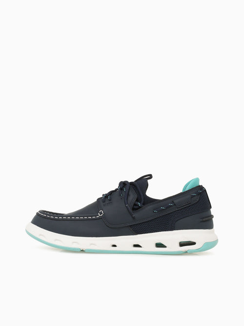 Silvertip Boat Navy Leather Textile Navy / 7 / M