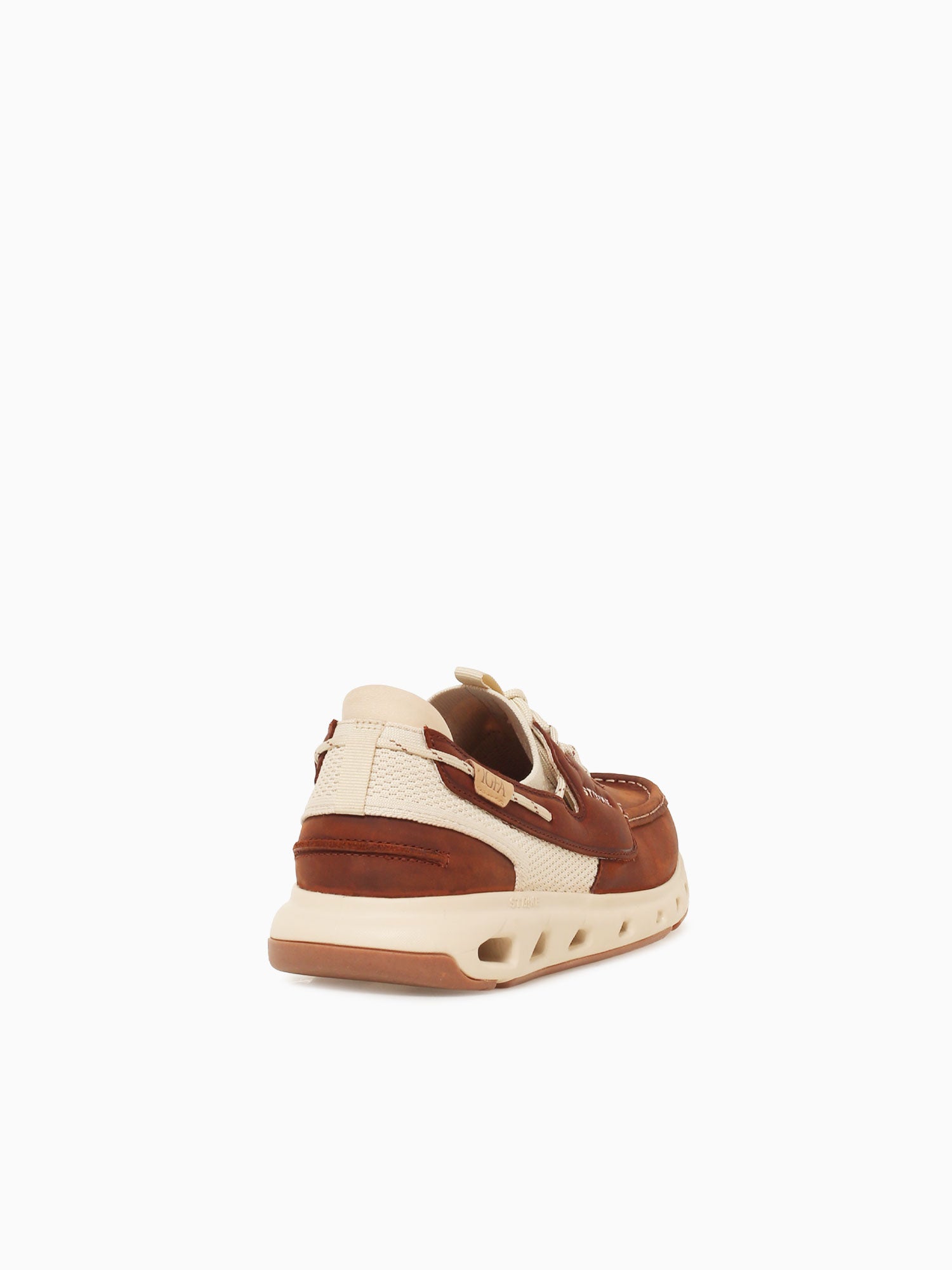 Silvertip Boat Mid Brown Leather Textile Medium Brown / 7 / M