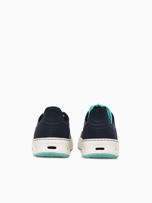 Bluefin Lace Navy Blue leather Textile Navy / 7 / M