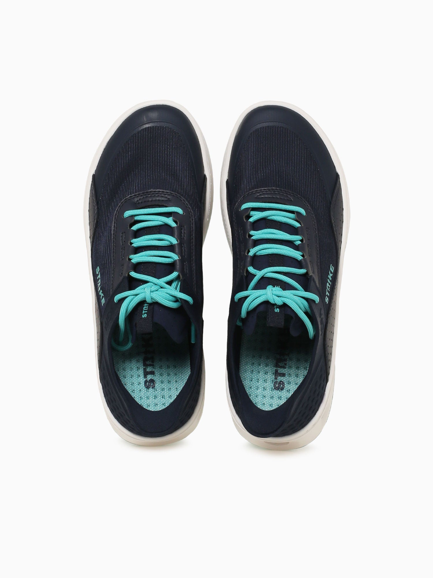 Bluefin Lace Navy Blue leather Textile Navy / 7 / M