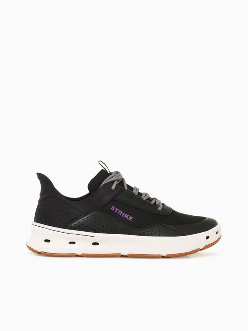 Bluefin Lace Black Purpl leather Textile Black / 7 / M