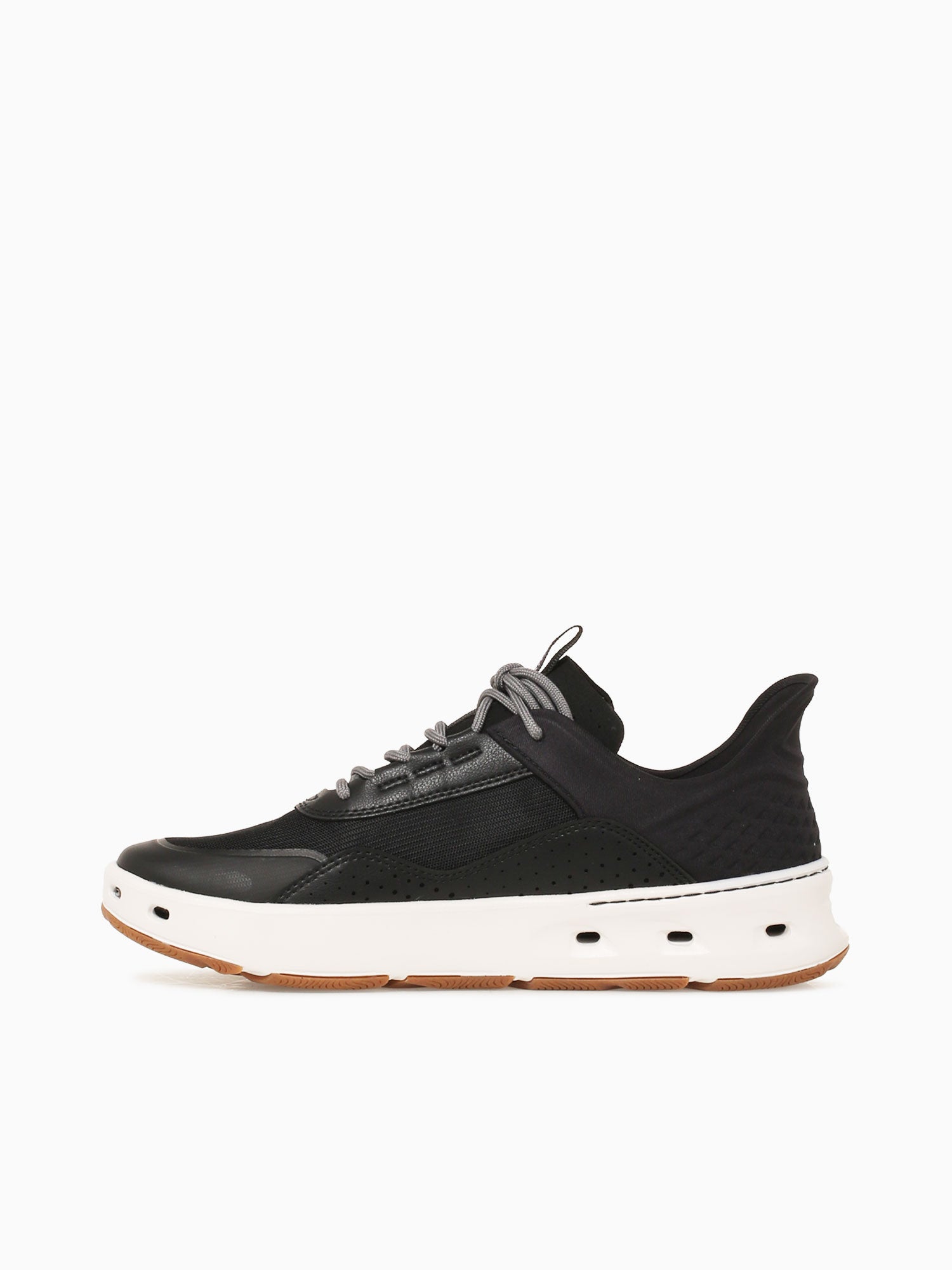 Bluefin Lace Black Purpl leather Textile Black / 7 / M