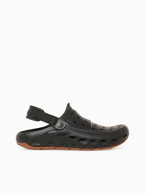 Dogtooth Clog Black Rubber Black / 7 / M