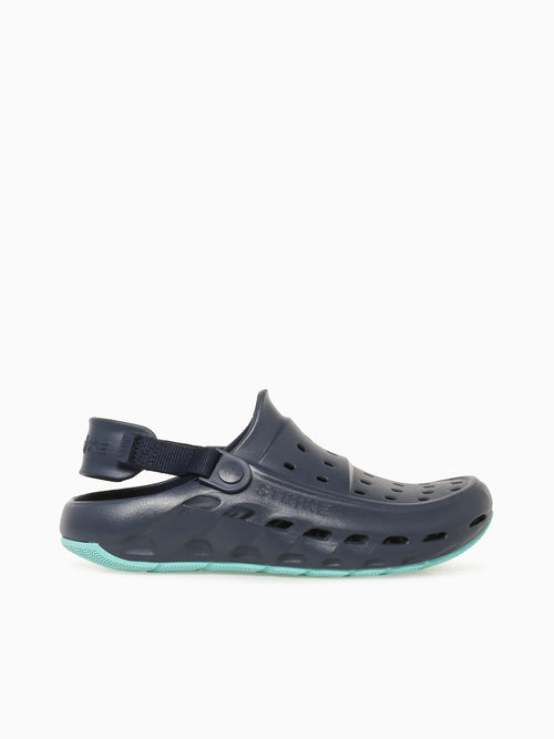Dogtooth Clog Navy Blue rubber Navy / 7 / M