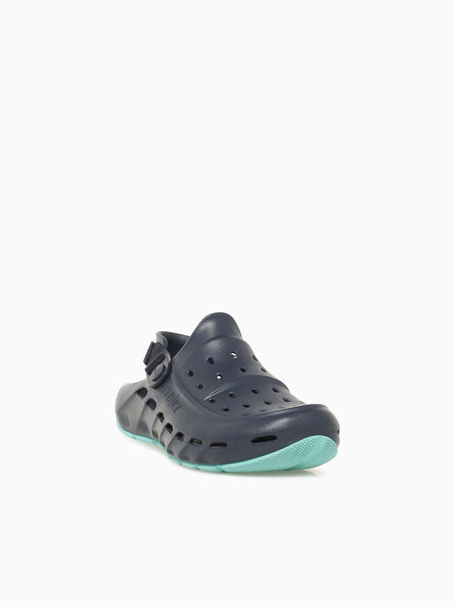 Dogtooth Clog Navy Blue rubber Navy / 7 / M