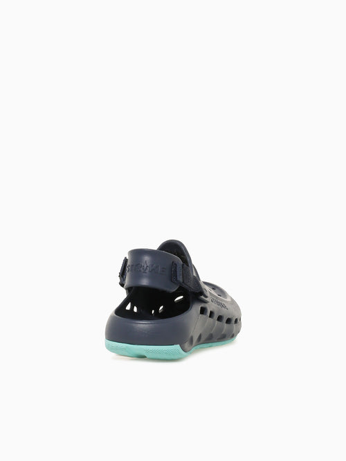 Dogtooth Clog Navy Blue rubber Navy / 7 / M