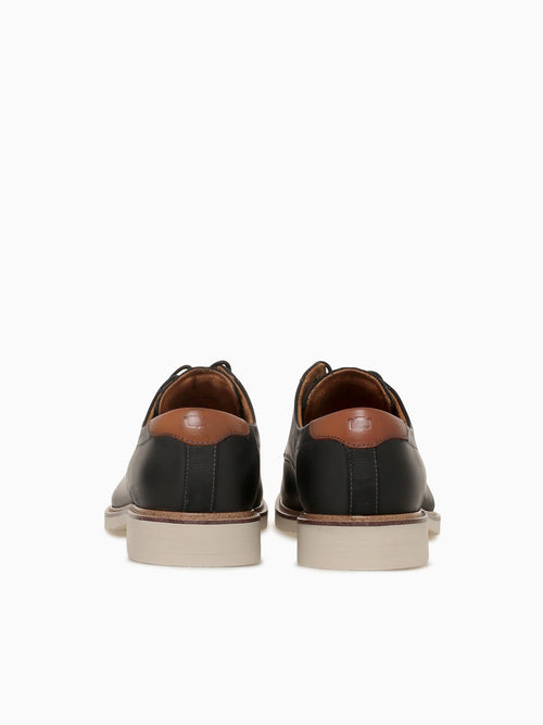 Highpoint Plain Toe Black Crazy Horse Black / 7 / M