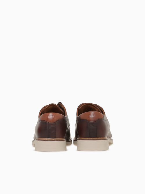 Highpoint Plain Toe Brown Leather Brown / 7 / M