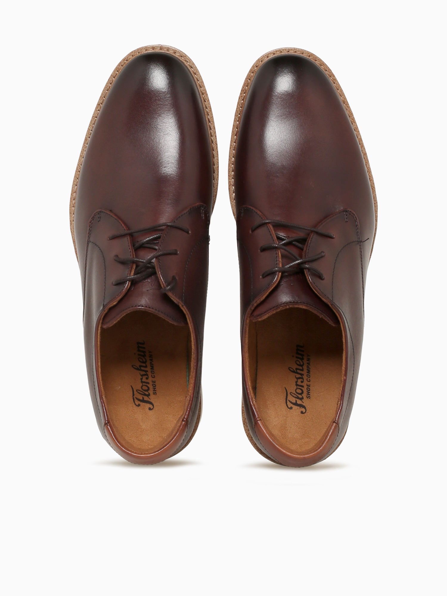 Highpoint Plain Toe Brown Leather Brown / 7 / M
