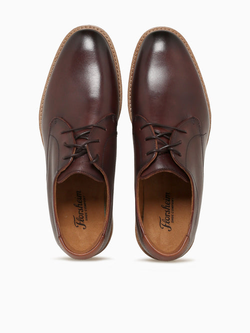 Highpoint Plain Toe Brown Leather Brown / 7 / M