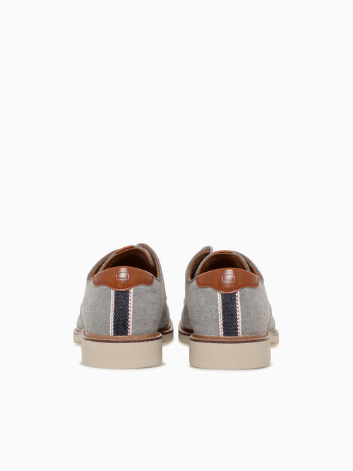 Highpoint Canvas Plain Toe Gray Canvas Grey / 7 / M