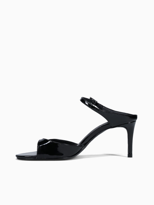 Shania Black Verniz Soft Black / 5 / M