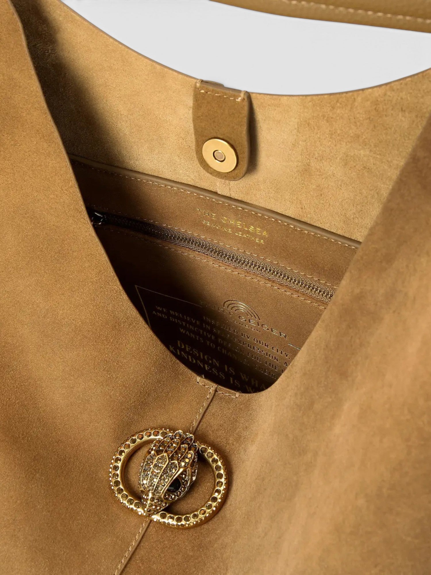 Chelsea Lg Shoulder Bag Tan Tan