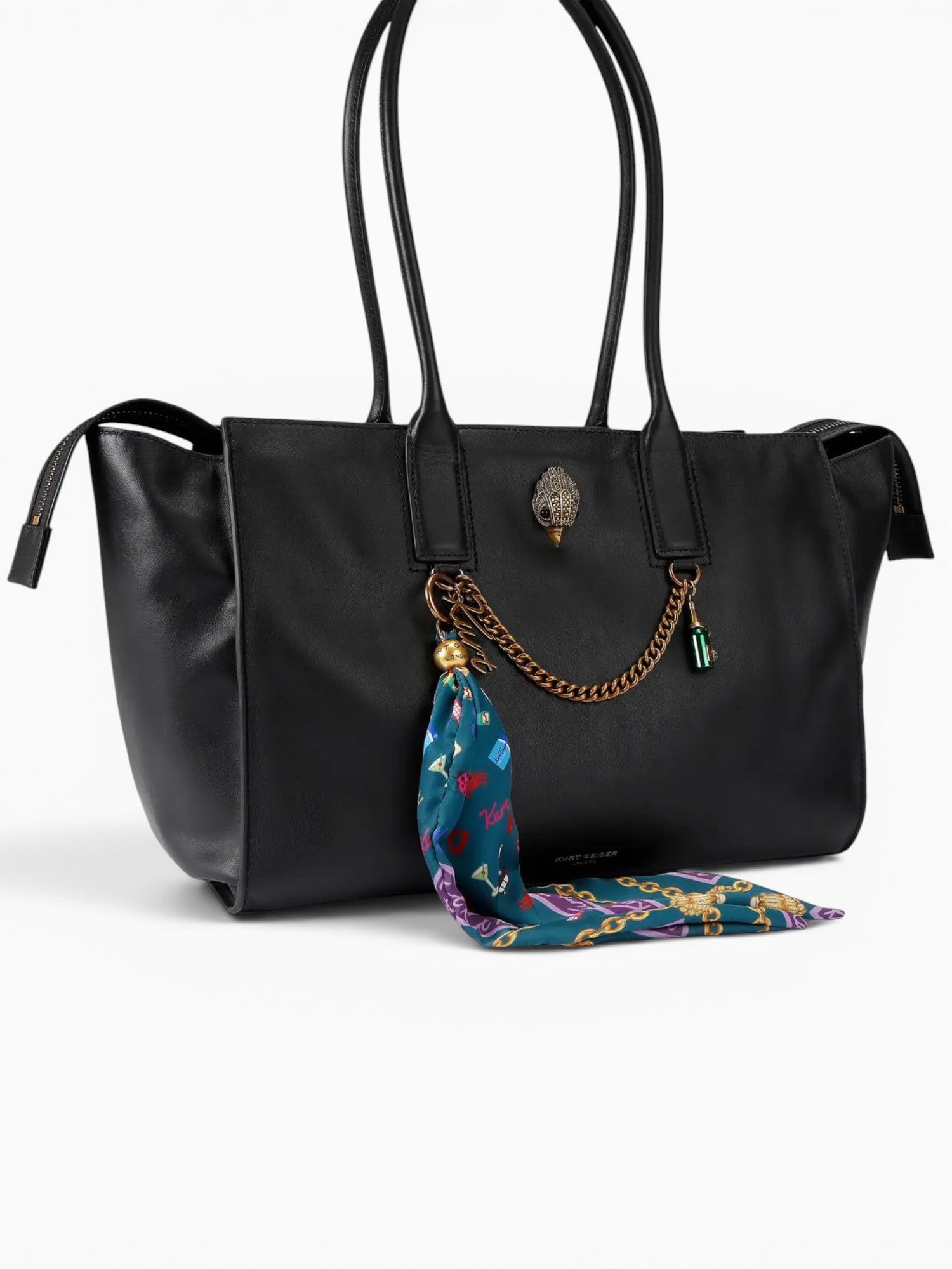 Sloan Sm Shopper Bag 01 Black Black