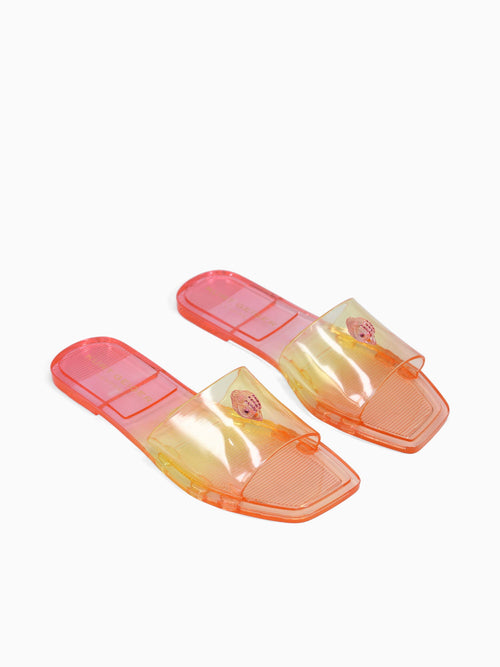 Maddison Slide Pink Jelly Pink / 5 / M