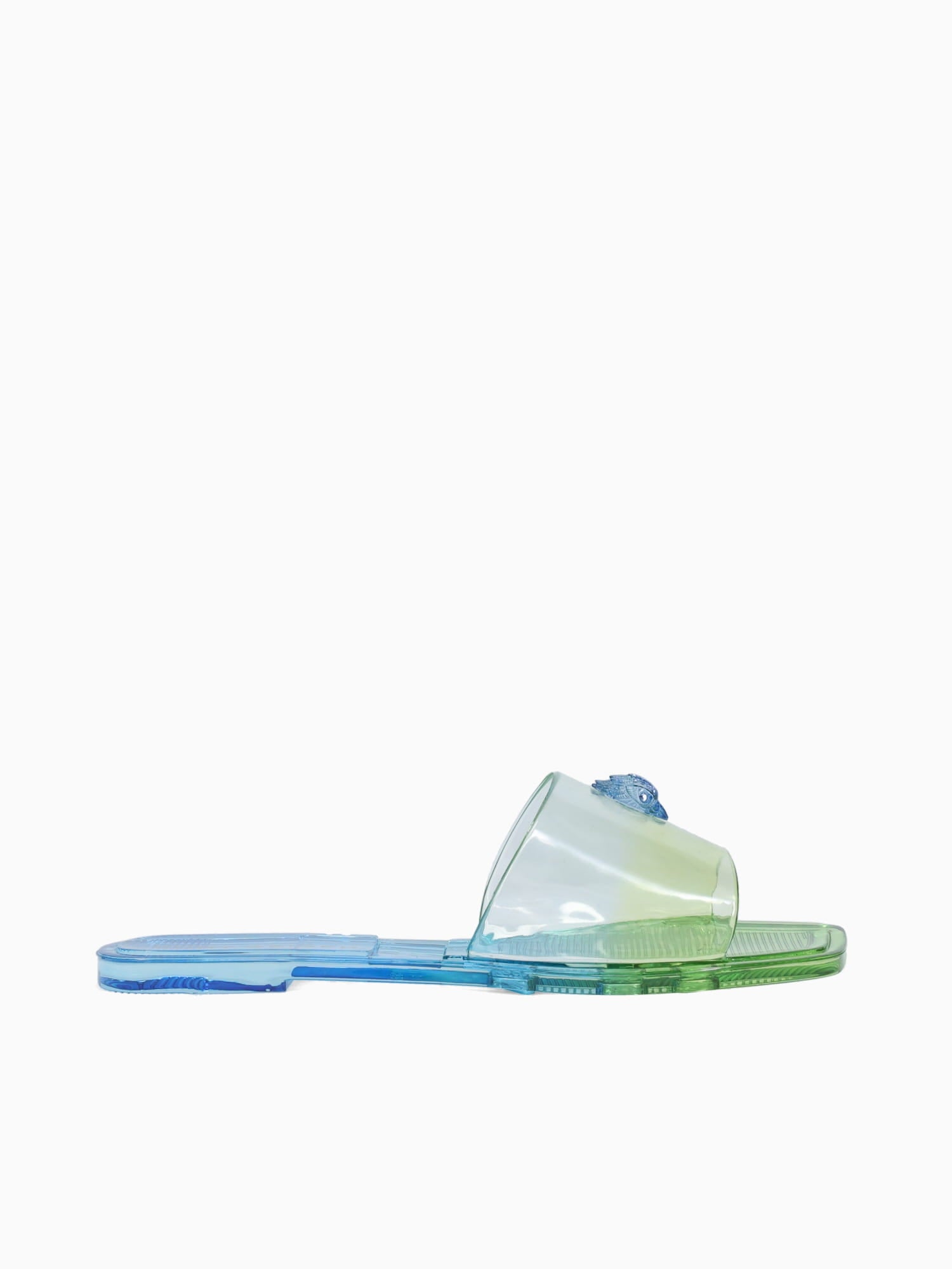 Maddison Slide Blue Jelly Blue / 5 / M
