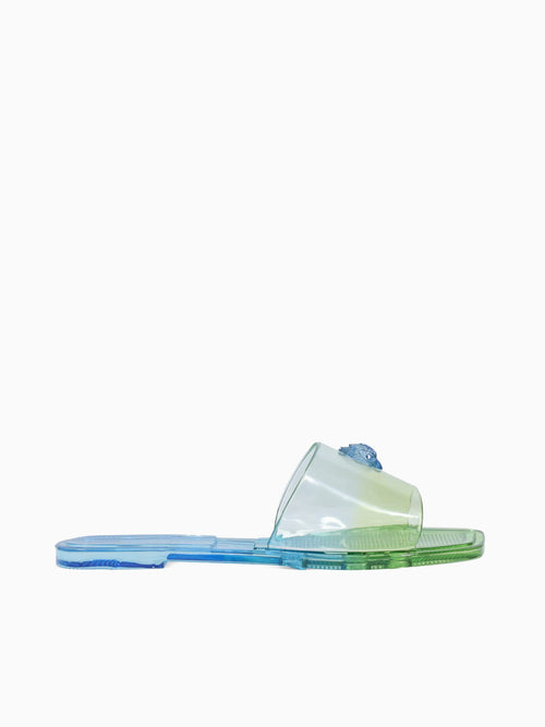 Maddison Slide Blue Jelly Blue / 5 / M