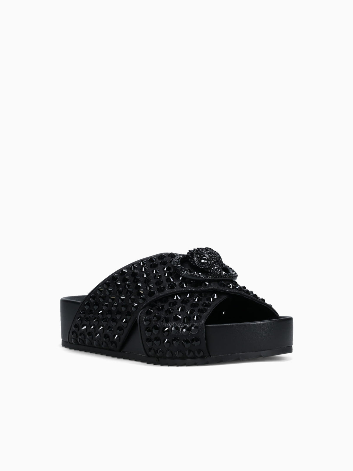 Chelsea Cross Strap Dr Black Fabric Black / 5 / M