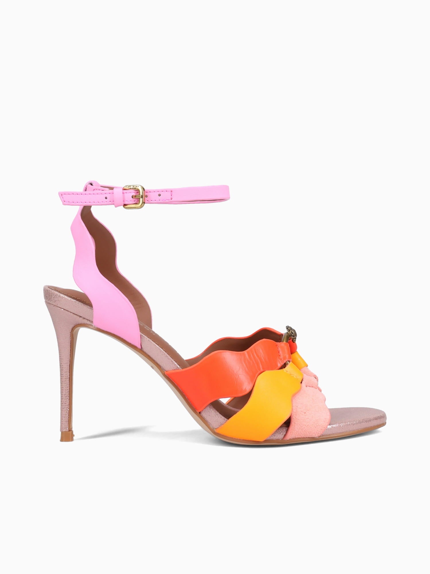 Sun Wave Sandal Pink Combo Leather Pink / 5 / M