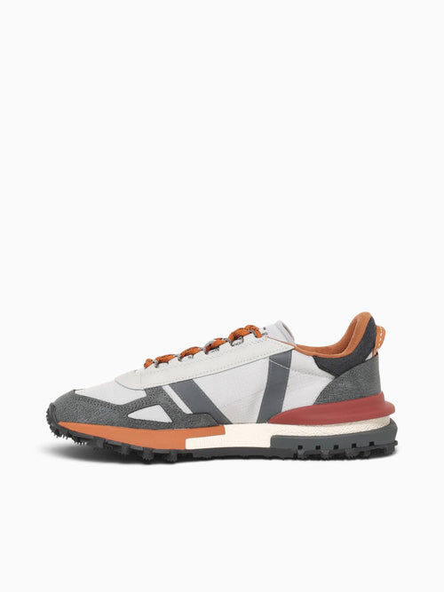 Elite Active Lt.grey Dk.gry leather Mesh Light Grey / 7 / M