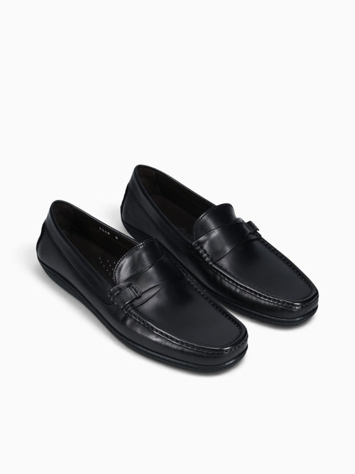 Massimo Black Buterfly Leather Black / 7 / M