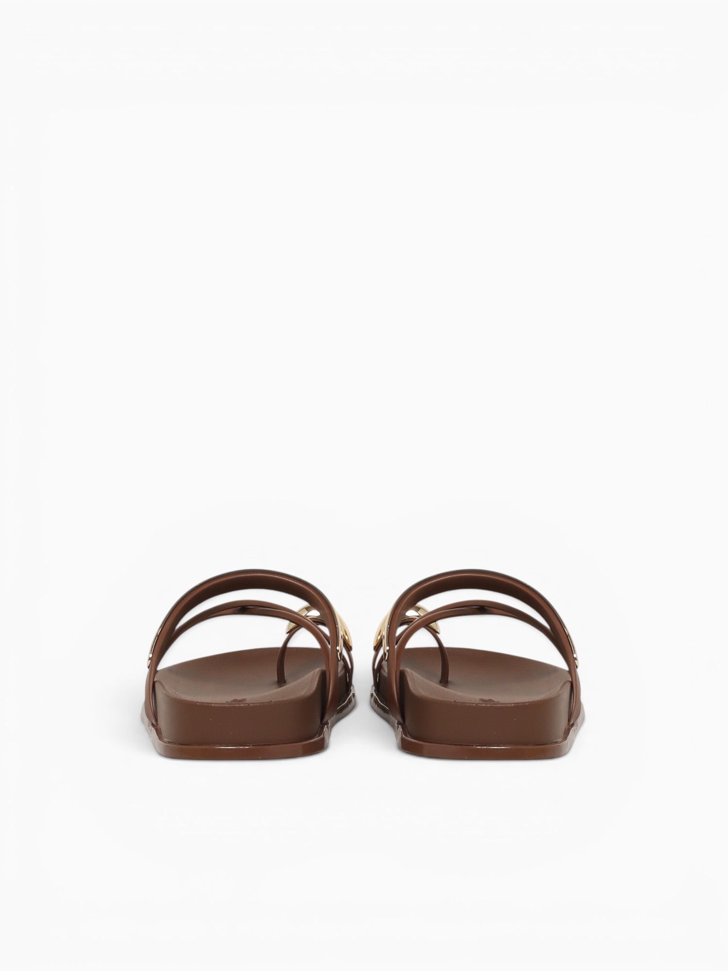 Ring Flat Chocolate Jlastic Brown / 5 / M